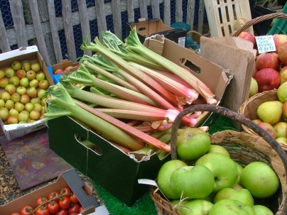Rhubarb, rhubarb - packed with vitamins and goodness