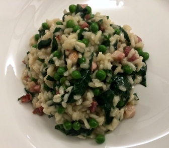 Risotto makes a great spring supper dish